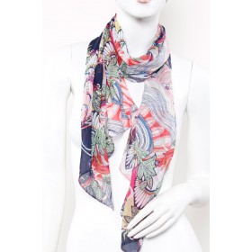 Soft Silk Printed Scarf C50